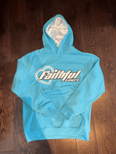 Load image into Gallery viewer, Flutter My Heart  (Blue Hoodie)
