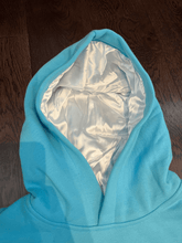 Load image into Gallery viewer, Flutter My Heart  (Blue Hoodie)
